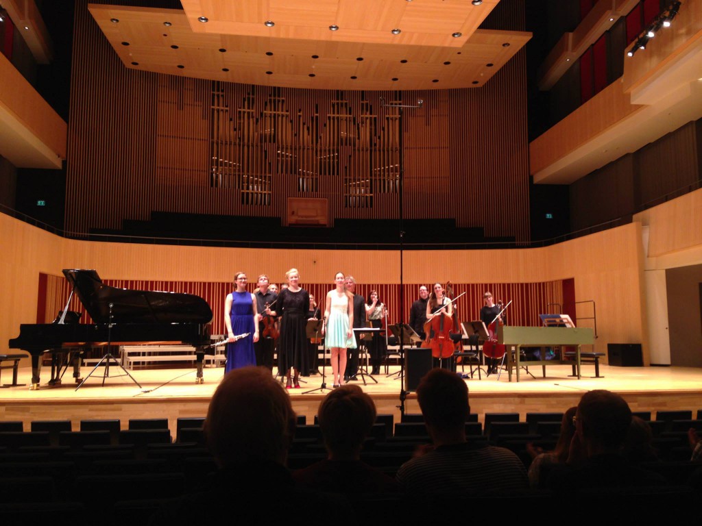 Soloists and ensemble in Concerto Reworked.