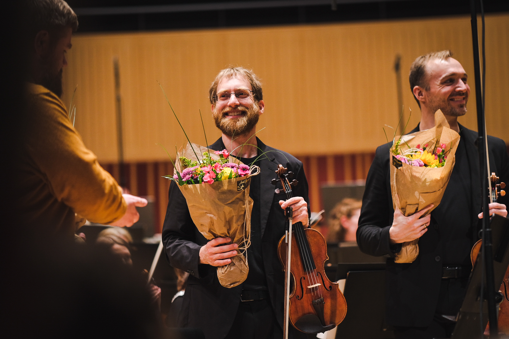 Christopher Otto & Austin Wulliman (JACK Quartet) & Allan Gravgaard Madsen